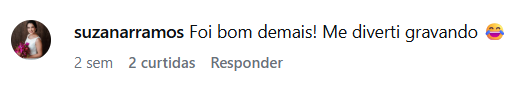 Feedback de @suzanarramos